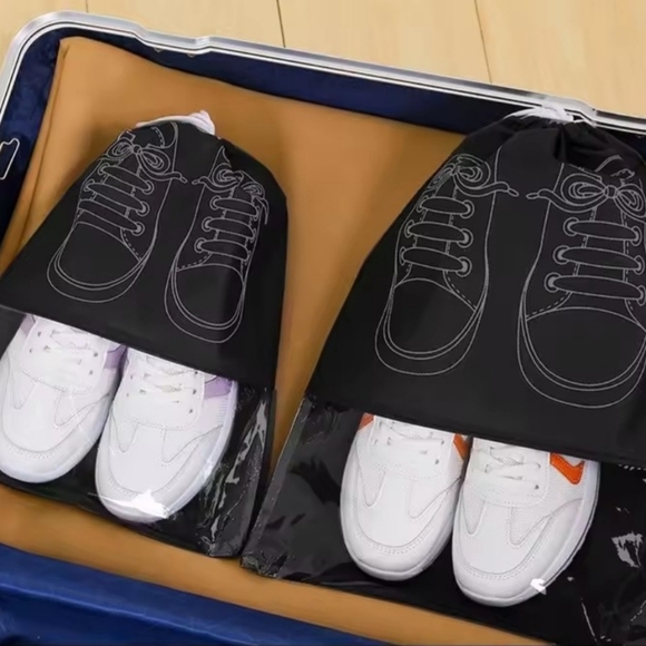 5pcs Black Shoe Storage Bags - Picture 2 of 3